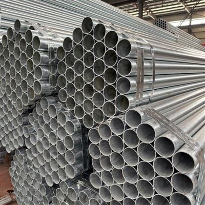 ERW ASTM BS1139 Галванизирана стоманена тръба