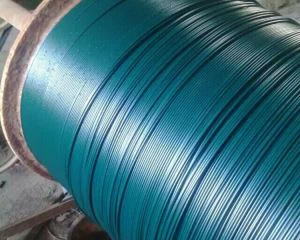 PVC покритие с електро галванизирана / гореща DIP поцинкована желязо