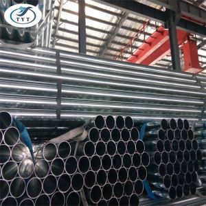Q235 клас въглерод, поцинкована стоманена тръба за структура