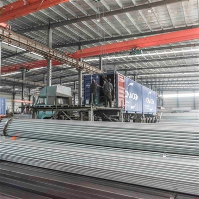 HDG (горещо поцинкована) стоманена тръба